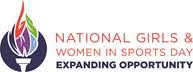 National Girls & Women in Sport Day logo