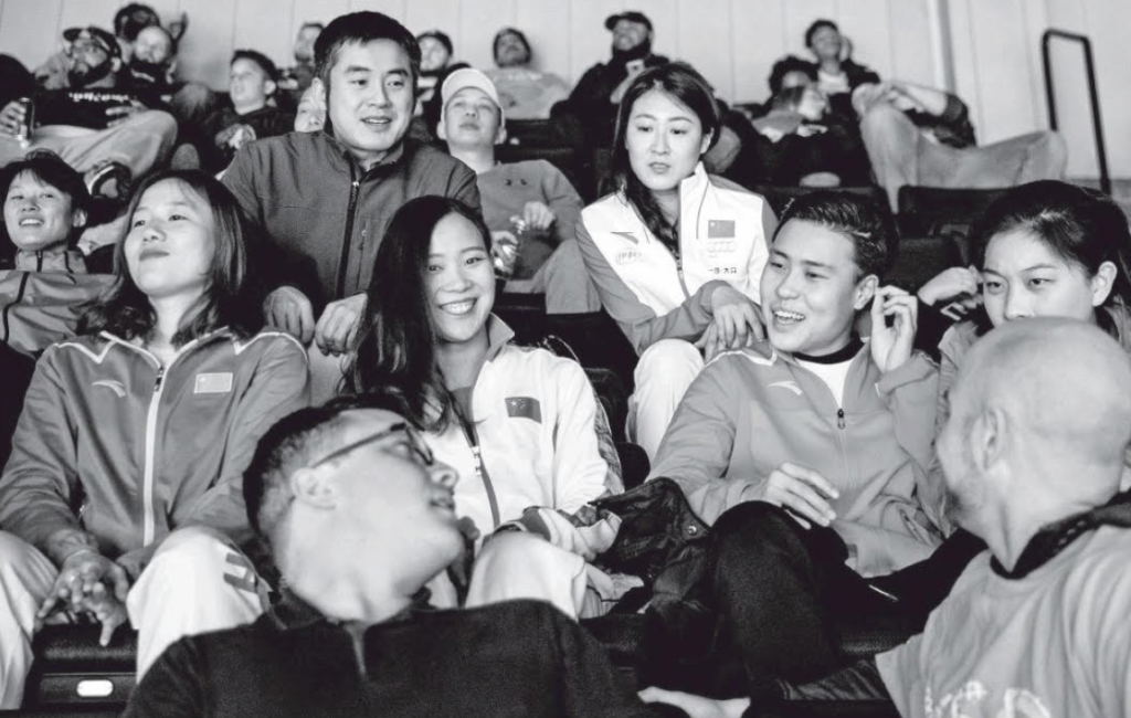Participants in the U of M's China Champions Program took in a Timberwolves game last month. The program fosters an exchange of culture, education and sport.