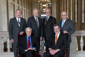 Presidents Magrath, Keller, Hasselmo, Yudof, Bruininks, Kaler