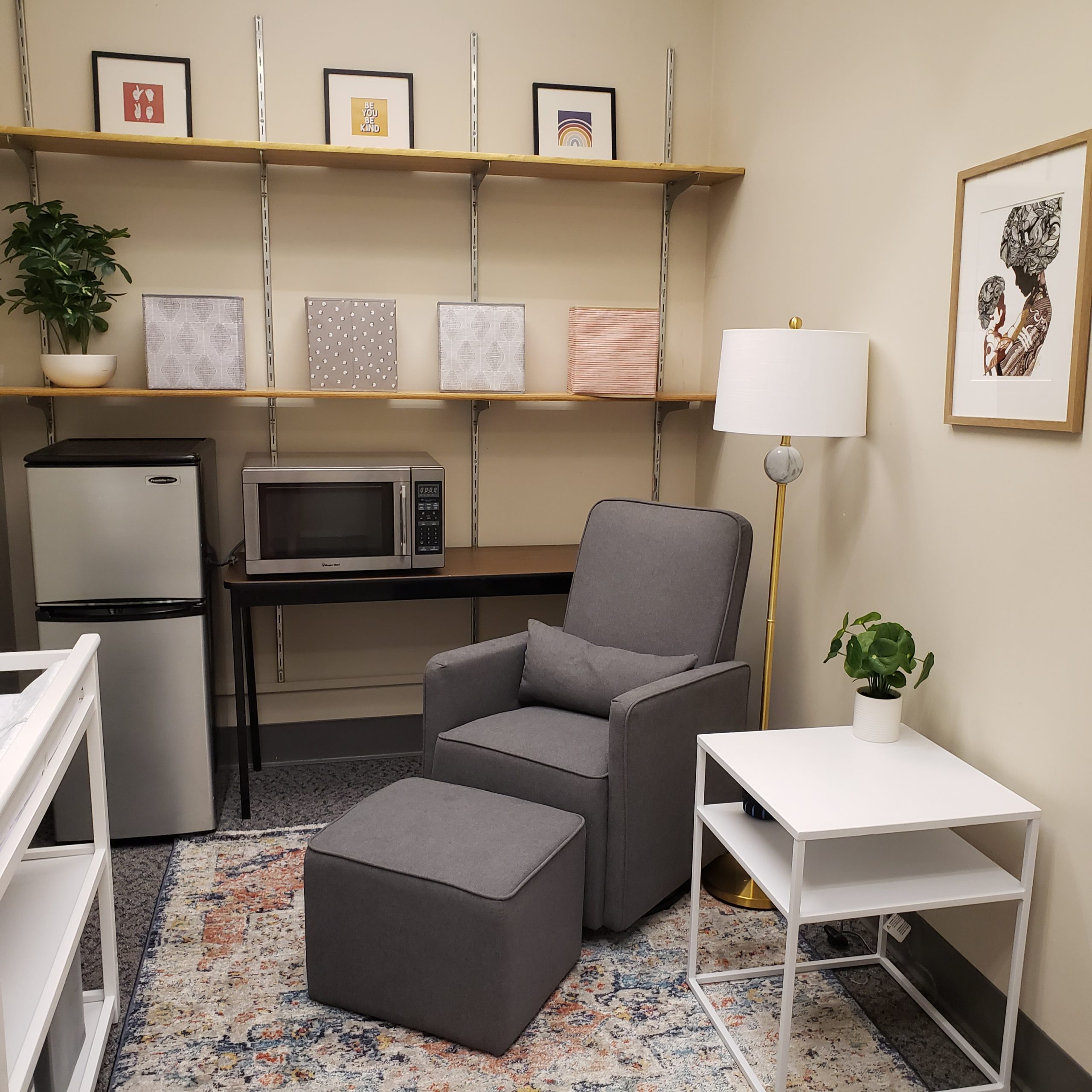New lactation room in Peik Hall creates a space for student parents