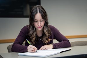 Valentina B. in classroom